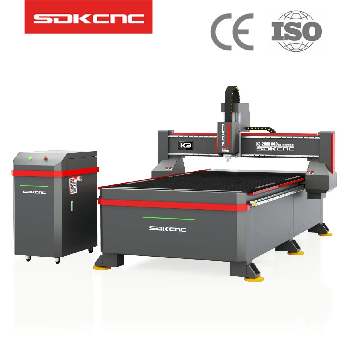 CCD Advertising CNC Router 1325 3D for Engraving Wood