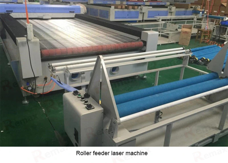 Auto Feeding CO2 Cloth Fabric Laser Cutter Textile Laser Cutting Machine