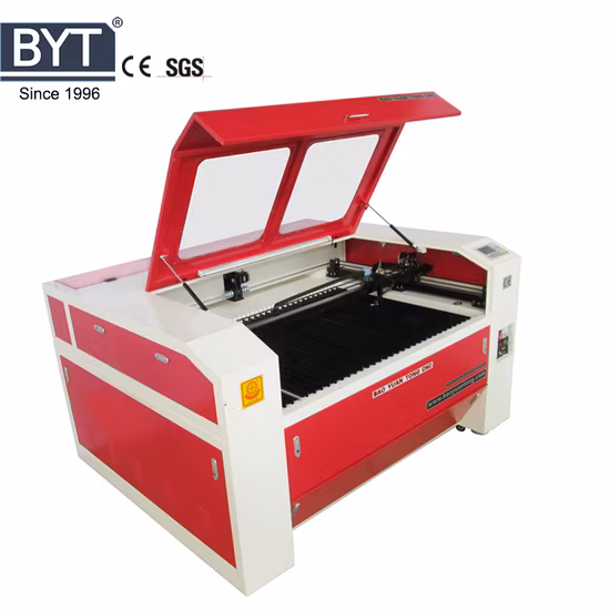 Yuehua Laser-9060 1390 1490 1610 1810 아크릴 목재 직물 용 CNC CO2 레이저 절단 조각 기계