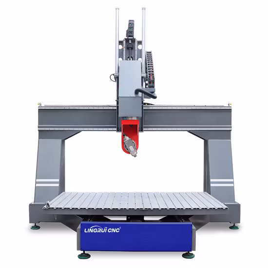  평면 및 기둥 제작을 위한 대리석 석영 화강암 3D 석재 CNC 라우터.  뜨거운 판매 CNC 기계