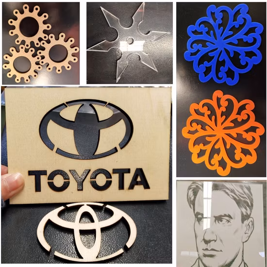 2021 신제품 100W 130W 150W Ruida 6445g 1390 목재 MDF 아크릴용 CO2 레이저 절단기