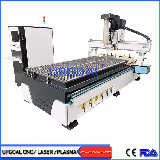 1300*2500mm 6.0kw 자동 공구 교환 목공 CNC 밀링 머신, Syntec 60CB 컨트롤러/서보 모터/8pcs 공구 교환 20% 할인